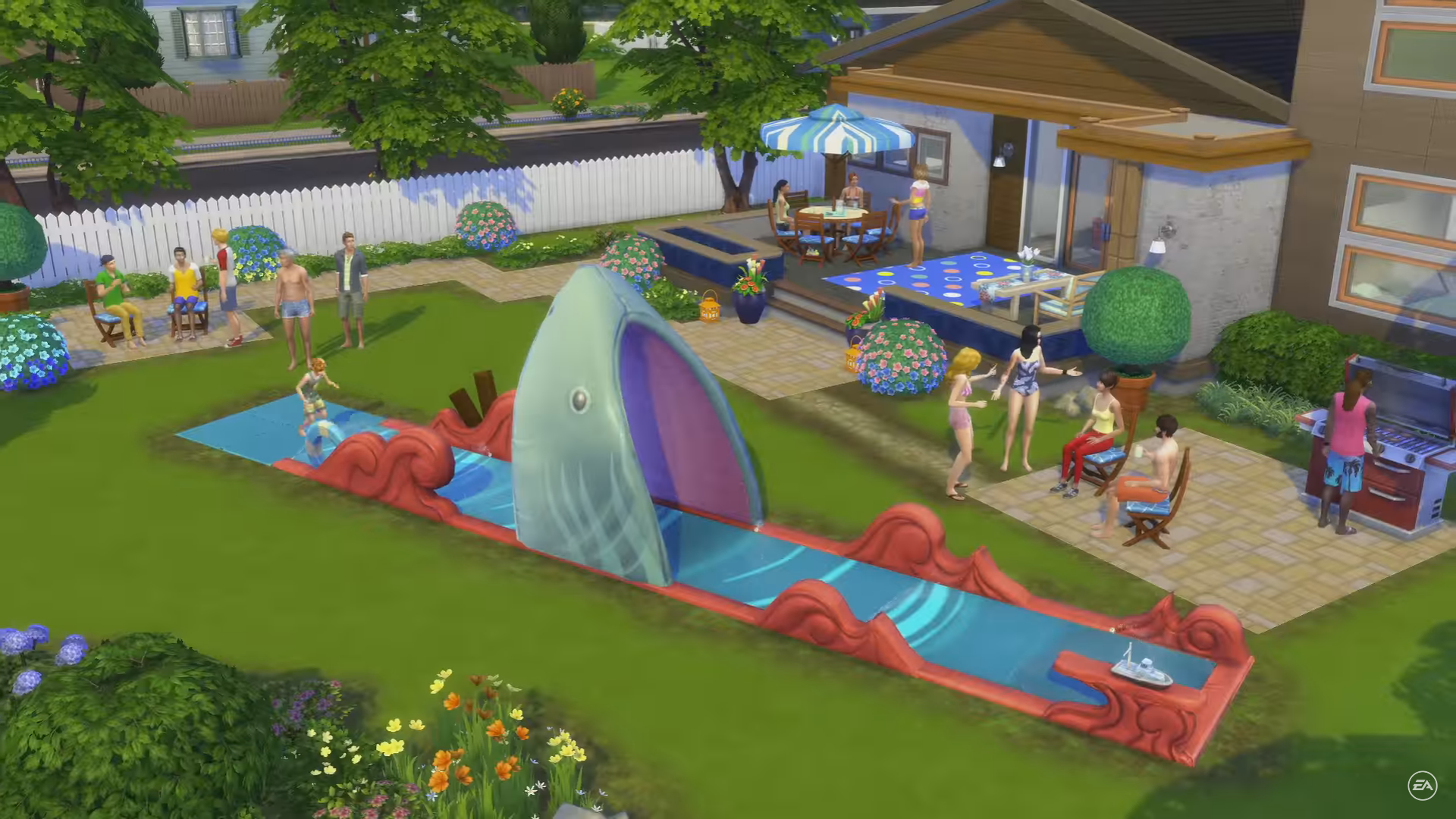 The Sims 4 Backyard Stuff Platinum Simmers